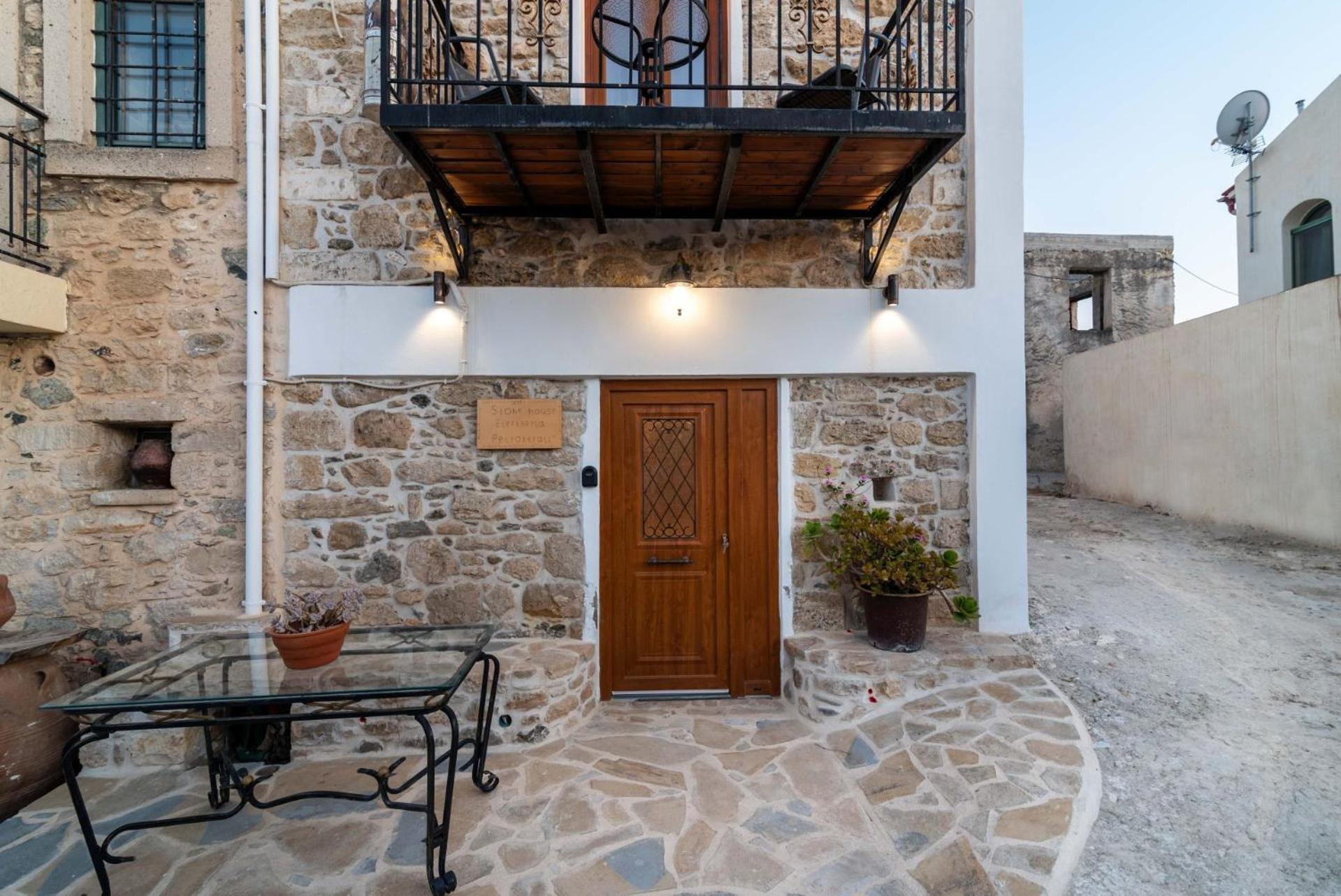 Stone House Elefteria Near Matala Beach Petrokefalion Ngoại thất bức ảnh